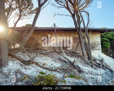 Bickley Battery, Rottnest Island, Western Australia Stock Photo