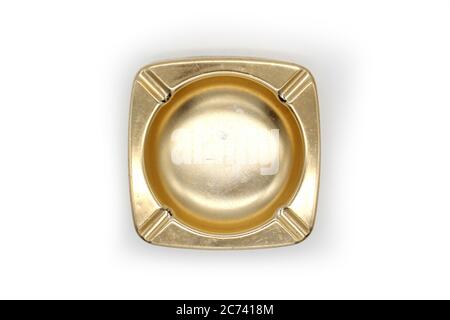 Ashtray, isolated on a white background Stock Photo