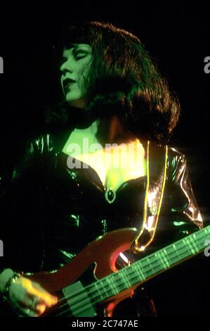 Candy Del Mar from The Cramps live at the Town & Country Club. London, April 1, 1990 | usage worldwide Stock Photo