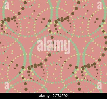 Pastel colors. Seamless bright summer pattern. Stock Vector