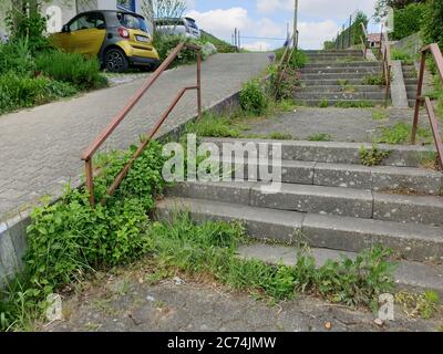 scruffy buggy ramp, Germany, North Rhine-Westphalia Stock Photo