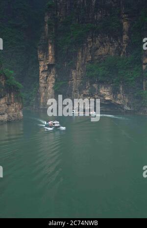 Longqing Gorge, North of Beijing, China Stock Photo