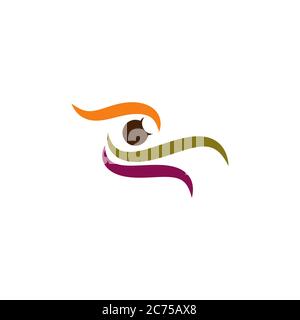 eye vector design template illustration Stock Vector