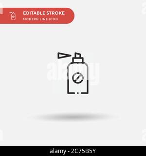 vector set of spray can and bottle Stock Vector Image & Art - Alamy