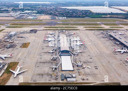 Satellite Terminal, Terminal 5, Heathrow Airport, London Borough of ...