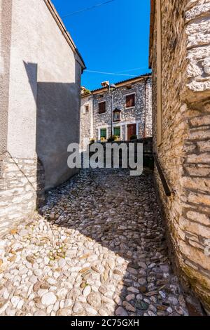 Italy Veneto Il paese di Stramare Stock Photo