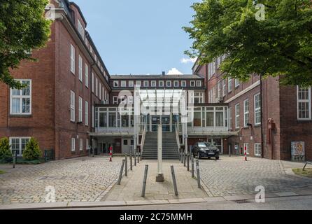 Bernhard Nocht Institute for Tropical Medicine in St. Pauli, Hamburg, Germany Stock Photo