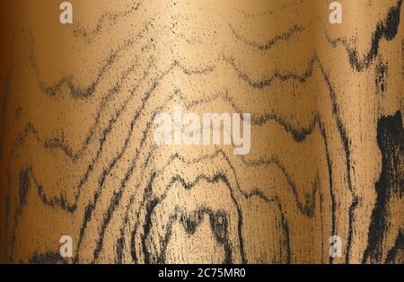 Distress golden wooden planks texture. Black and white grunge background. EPS8 vector illustration Stock Vector