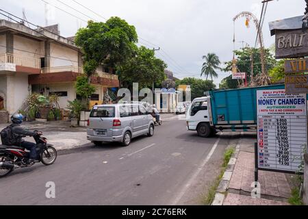 Streets of Ubud Stock Photo