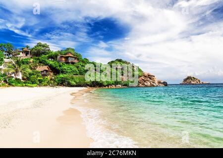 Beautiful beach on Koh Tao, Thailand Stock Photo