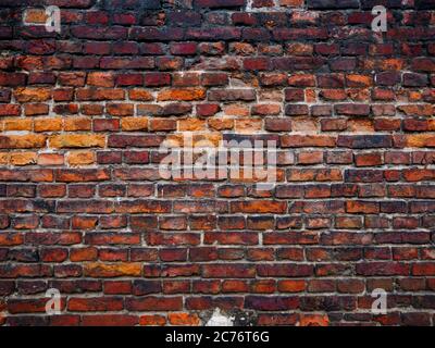 Old wall made of bricks Stock Photo