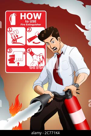 illustration of  occupational awareness events poster of aporology Stock Photo