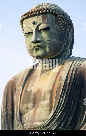 Daibatsu or Great Buddha at Kamakura Stock Photo