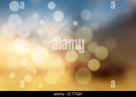 Abstract bokeh blur and lay of light background. For text or design. Stock Photo