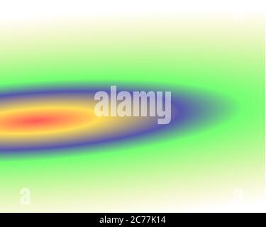 Rainbow vector isolate on circular shape graphic. Stock Vector