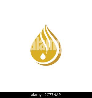 Hair treatments icon illustration template design Stock Vector