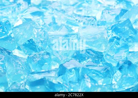 summer blue ice cube abstract or pure natural frozen water texture  background Stock Photo - Alamy