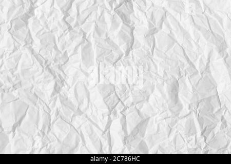 Texture of crumpled white parchment or paper. Abstract background for  design. Blank with copy space for a text Stock Photo - Alamy