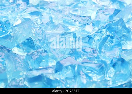 Ice Cubes, ice, cubes, frozen, blue, HD wallpaper