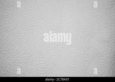 Texture of kitchen paper. With an embossed pattern of a butterfly. Stock Photo