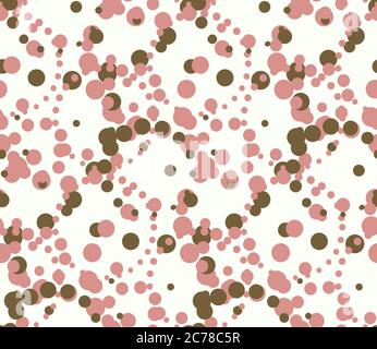 Seamless bright summer pattern. Pastel colors. Stock Vector