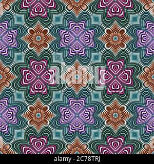 Vector abstract lines pattern. Waves background Stock Vector