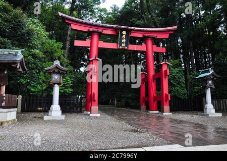 Yahiko Shrine, Niigata, Japan Stock Photo