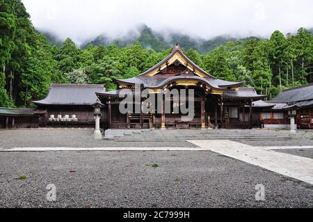 Yahiko Shrine, Niigata, Japan Stock Photo