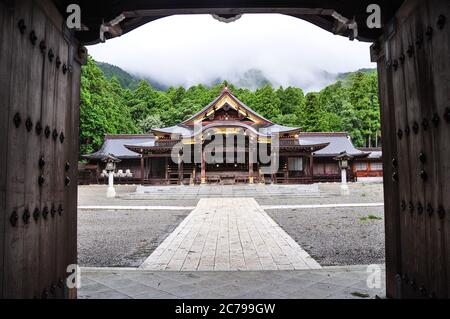 Yahiko Shrine, Niigata, Japan Stock Photo