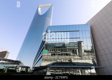 shopping mall, Kingdom Tower/Center, Riyadh, Saudi Arabia Stock Photo ...