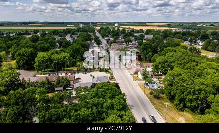 Belmont Ontario Canada Aerial 2020 Stock Photo