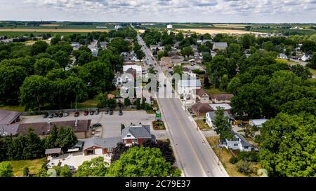 Belmont Ontario Canada Aerial 2020 Stock Photo