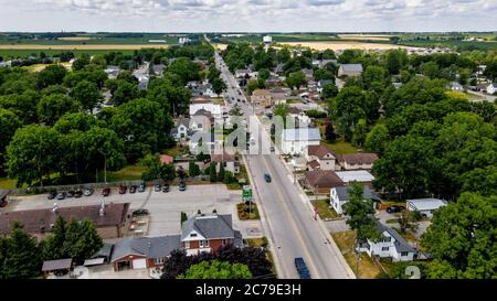 Belmont Ontario Canada Aerial 2020 Stock Photo