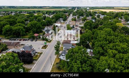 Belmont Ontario Canada Aerial 2020 Stock Photo