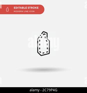 Pattern Simple vector icon. Illustration symbol design template for web mobile UI element. Perfect color modern pictogram on editable stroke. Pattern Stock Vector