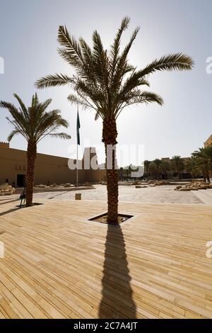 Old Al Masmak fort in downtown Riyadh, Kingdom of Saudi Arabia Stock Photo