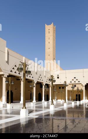 Imam Turki bin Abdullah Mosque near Dira Square in downtown Riyadh in ...