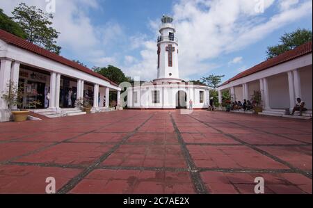 Corregidor Island, Philippines - December 31, 2016: Spanish lighthouse on Corregidor Island. Stock Photo