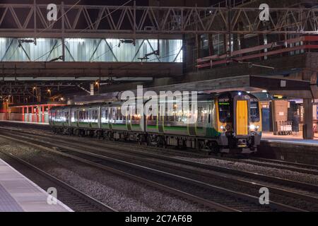 A London Midland class 350 EMU passes Comberford, Tamworth. 13th July ...