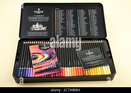 Wetzlar, Germany 2020-06-11: CASTLE ARTS Drawing Pencils Art Set. Castle  Art Supplies LLC 412 N Main St Ste100 Buffalo, WY 82834 Stock Photo - Alamy