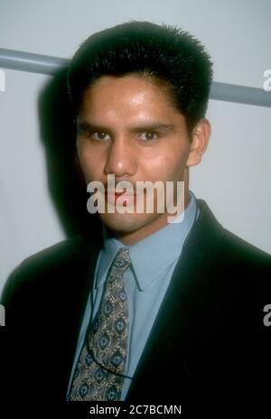 Culver City, California, USA 15th December 1995 Fighter Rafael Ruelas attends KIIS FM Rick Dees Kissmas Party 1995 at Sony Pictures Studios on December 15, 1995 in Culver City, California, USA. Photo by Barry King/Alamy Stock Photo Stock Photo