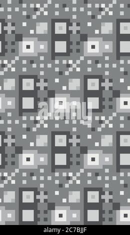 Seamless pattern in summer colors. Stock Vector