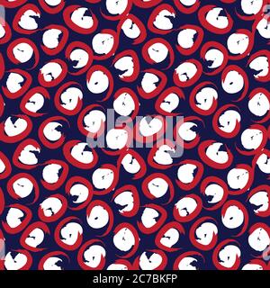 Brush strokes pattern background suitable for fashion prints, graphics, backgrounds Stock Vector