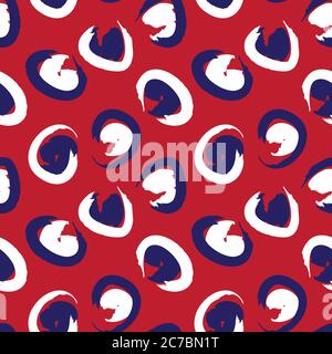 Brush strokes pattern background suitable for fashion prints, graphics, backgrounds Stock Vector