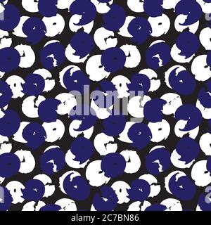 Brush strokes pattern background suitable for fashion prints, graphics, backgrounds Stock Vector