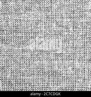 Weaving fabric texture, detailed seamless pattern Stock Vector