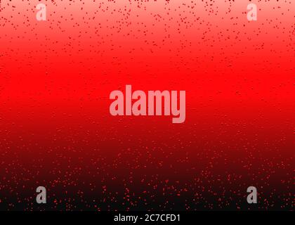 Red abstract background. Bubbles moving in red liquid. Abstract gradient. Stock Photo