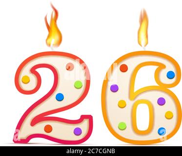 number 26 clipart
