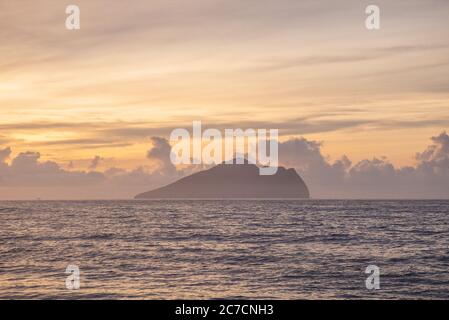 Guishan Island (Turtle Island) in Yilan county, Taiwan Stock Photo