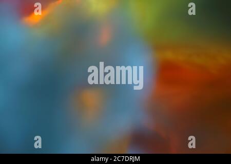 An Abstract of Cloud, Showing Multi Colours of the Sky Vapour. Stock Photo